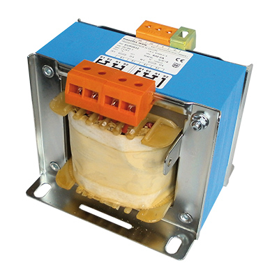 Safety & circuits separation transformer 2x24V - IP00
