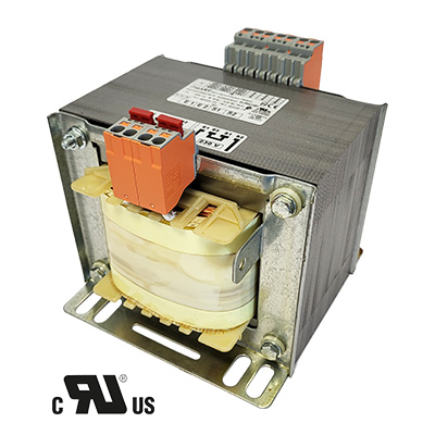 Multi-voltage circuits separation transformer 2x115V - IP00