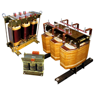 Three-phase isolating transformer (other voltages) - IP00
